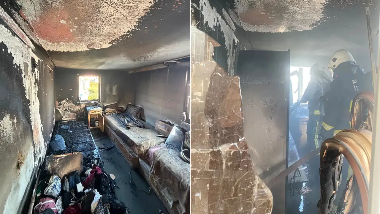 Serik'te Otel Çalışanlarının Konakladığı Villa Yangınıyla Sarsıldı