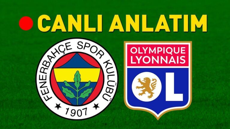 F.Bahçe-Lyon maçına doğru! Olası 11 kişi açıklandı…