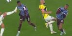 Etkinlik pozisyonunda Fenerbahce-Trabzonspor maçı! Acı için yerde kaldı, hakemin kararı tartışmalı
