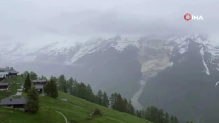 İsviçre’deki buzulun çöküşü nedeniyle bir köy kayboldu: 1 kayıp – Son Dakika Dünya Haberleri