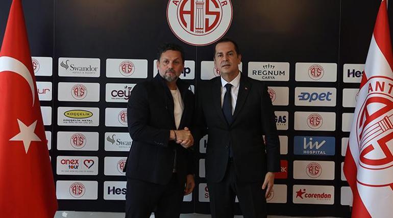 Erol Bulut dönemi Antalyaspor'la resmen başladı