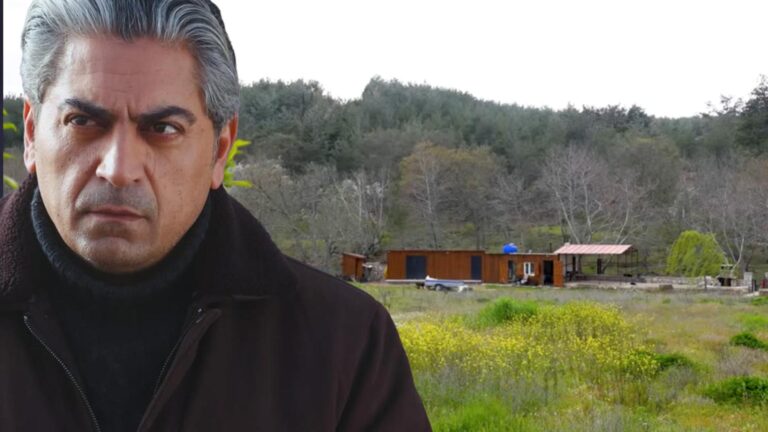 Ne elektrik var ne de telefon! Bülent Polat her şeyi bırakıp köye yerleşti